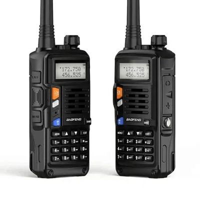 2200mAh Battery Capacity UV-S9plus Handheld Walkie-Talkie for VHF UHF Frequency in 2024