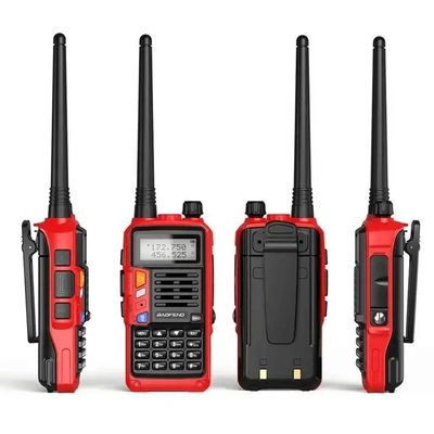 2200mAh Battery Capacity UV-S9plus Handheld Walkie-Talkie for VHF UHF Frequency in 2024