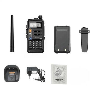2200mAh Battery Capacity UV-S9plus Handheld Walkie-Talkie for VHF UHF Frequency in 2024