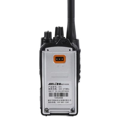 0-8km Talk Range IPX5 Water Resistance Level Abell A51 Tdma Dual Time Slot Walkie Talkie