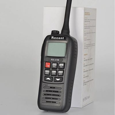 Recent RS-37m IP67 Waterproof 5W VHF 2 Way Long Range Walkie Talkie Marine Radio
