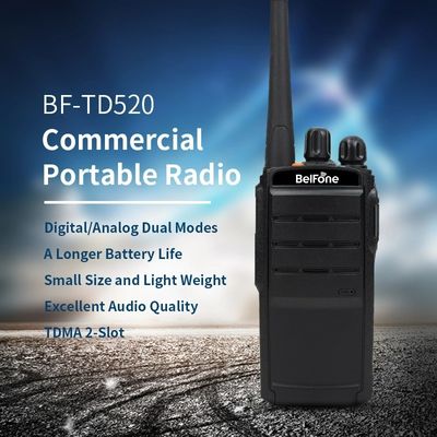 216g Straight Bf-TD520 DMR Radio Walkie-Talkie At Affordable With 128 Storage Channels