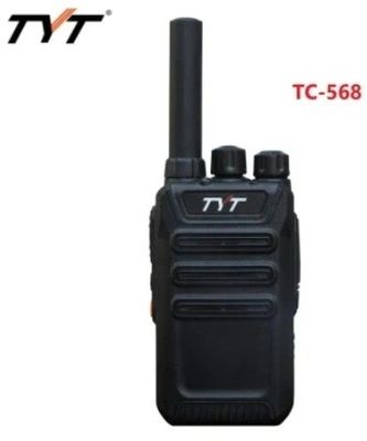 1W/4W Output Power Black Tyt Tc-568 Analog Walkie-Talkie for Compact Communication