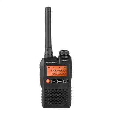 Handheld Terminal Style Baofeng UV3r Radio Walkie-Talkie with VHF UHF Frequency Type