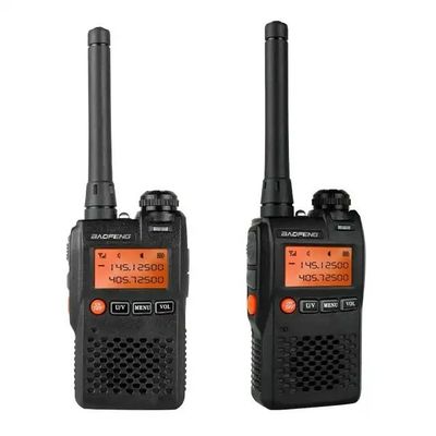 Handheld Terminal Style Baofeng UV3r Radio Walkie-Talkie with VHF UHF Frequency Type