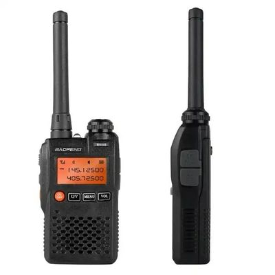 Handheld Terminal Style Baofeng UV3r Radio Walkie-Talkie with VHF UHF Frequency Type