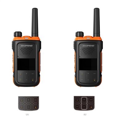 2024 Baofeng UV-12 Dual Band Walkie Talkie with Earphone and 2200mAh Battery Capacity