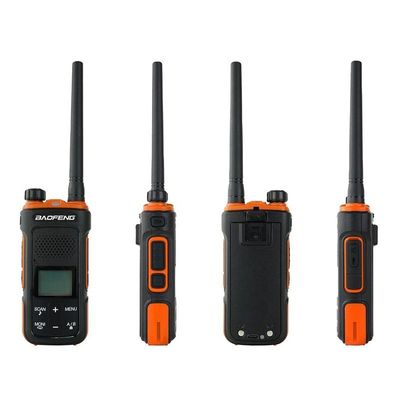 Black Baofeng UV-11 Gmrs Wireless Long Range Transmitter with 2200mAh Battery Capacity