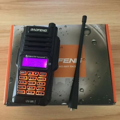VHF UHF Ham Walkie Talkie Ships High Power Output Long Range Radio Communicator UV-9r