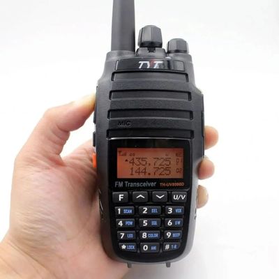 128 Storage Channel Dual-Band Walkie-Talkie for Hiking and Camping 127.5 X 61.55 X 43mm