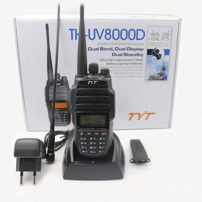 128 Storage Channel Dual-Band Walkie-Talkie for Hiking and Camping 127.5 X 61.55 X 43mm