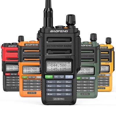 128 Channels Baofeng UV-9r PRO IP68 Walkie Talkie for Long Range Communication in 2024
