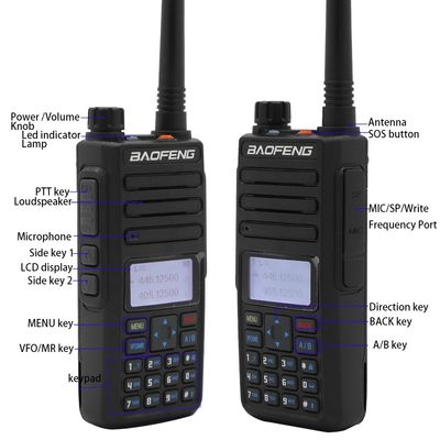 Walkie Talkie Products Of Baofeng Digital Dr-1801UV Handheld Radio Two Way Radio Dual Band