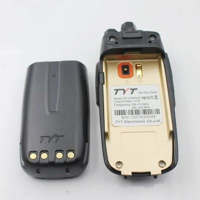 Lightweight VHF UHF Dual-Band Walkie-Talkie with 10 Watt Cross-Band Repeater Function