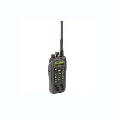 UHF/VHF Handheld Walkie-Talkie Digital Radio with Operating Voltage 7.4V in Black
