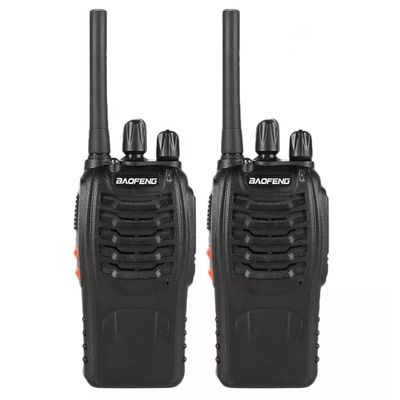 Terminal Style Handheld UHF Radio Walkie-Talkies Bf-888s Straight for 0-10KM Talk Range