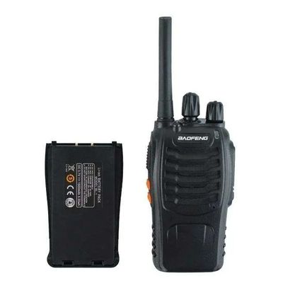 Terminal Style Handheld UHF Radio Walkie-Talkies Bf-888s Straight for 0-10KM Talk Range