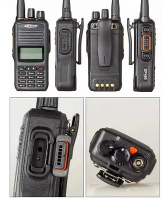 136-174MHz/400-470MHz Frequency Range Straight DMR Portable Radio for Business Needs