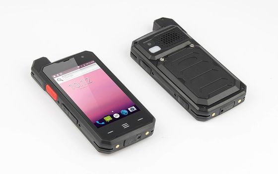 Black Uniwa F101 4 Inch Touch Screen Zello IP65 Waterproof Poc Radio 4G Android Walkie Talkie with NFC and Sos Button In 2024