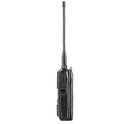 Black Walkie Talkie with 4000mAh Battery Capacity and Multiple Frequencies Scanning