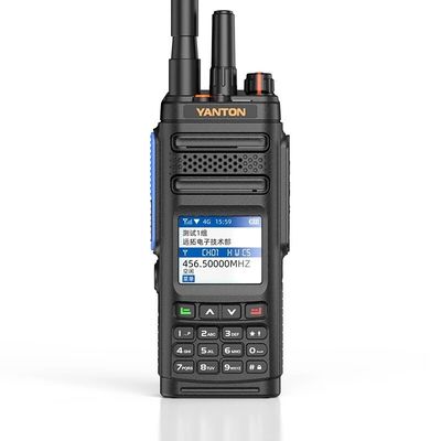 Public Network Walkie Talkie Yanton T-X780 Dual Mode with Alarm Function 194g Black