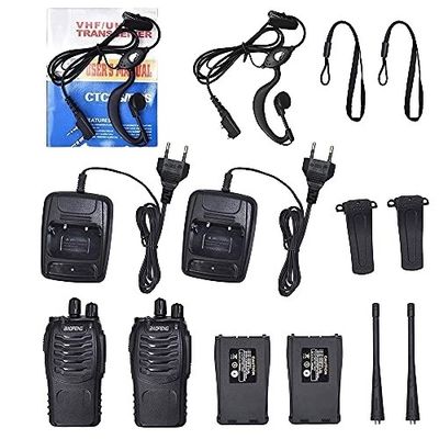 400-470 MHZ UHF Handheld Portable Two-Way Radio Walkie Talkie with 0-50km Talk Range
