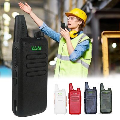 3W WLN KDC1 UHF400-470MHz KD-C1 Mini Walkie Talkie Radio with 1500mAh Battery Capacity