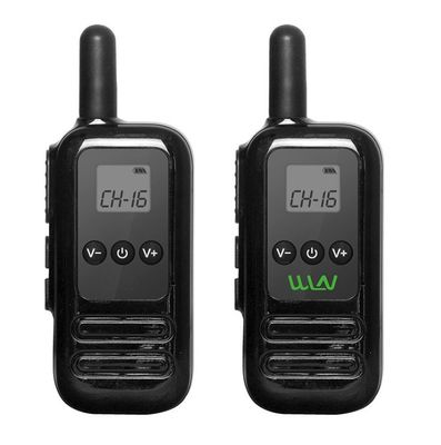 Black WLN KD-C90 Mini Handheld DMR Walkie Talkie Long Distance Communication Made Easy