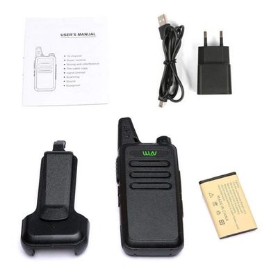 KD-C1 2-3KM MINI Handheld Transceiver FM Transceiver with 12.5KHz/25KHz Channel Spacing