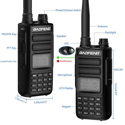 DP1400 5W Newest Dual Band Talkie Walkie with VOX Function and Digital Models Th-15s