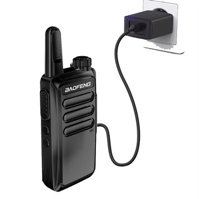 GMRS Walkie Talkie 400-470MHz 16 Channel 3.7V Handheld 3-6km 2200mAh Battery Capacity