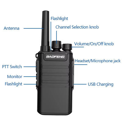 Baofeng BF-V8A Uhf Handheld Walkie Talkie Long Range Wireless Intercom Bf-v8 Dual Band Ham