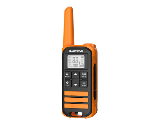 Handheld Terminal Style Mini Walkie Talkie with 136-174/403-527MHZ Frequency Range