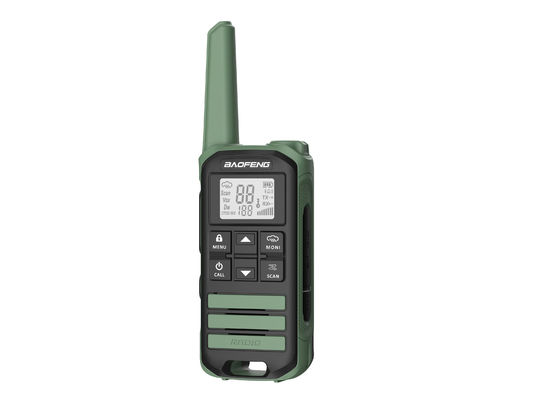 Handheld Terminal Style Mini Walkie Talkie with 136-174/403-527MHZ Frequency Range