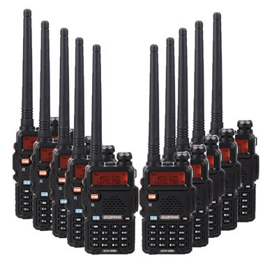 136-174/400-520MHz Frequency Range Portable Wireless Walkie Talkie for Team Communication