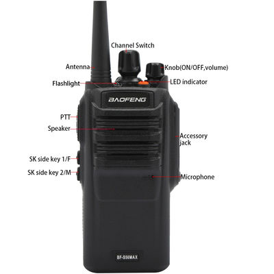 400-480MHz Portable Wireless Walkie Talkie Type GMRS with 16CH Storage Channel