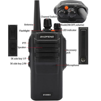 400-480MHz Portable Wireless Walkie Talkie Type GMRS with 16CH Storage Channel
