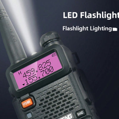 128 Channel Baofeng UV-5R Walkie-Talkie Water Resistant 5-10KM Range VHF UHF Frequency