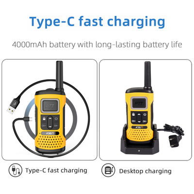 Handheld UHF KSUN GZ32 PMR FRS License Free Two Way Radio with Clone Decoding Function