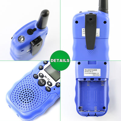 Pocket Radio Toy for Kids Long Range Transceiver Rechargeable 22 Channels Cartoon Design