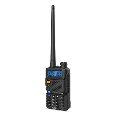 283.4g Long Range Walkie Talkie KD-UV1 Duan-band UHF400-470MHz VHF136-174MHz Private Mold