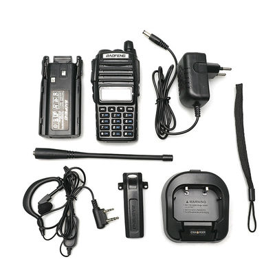 220g Black UV82 8W BAOFENG Dual Band 2 Way Walkie Talkie UV-82 and Top Selling Radio