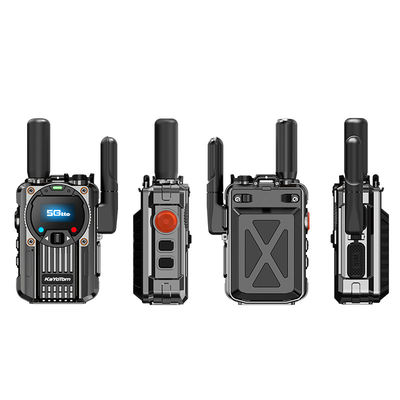 4G POC Zinc Alloy Walkie Talkie with FM Radio Function and Exclusive PTT Support