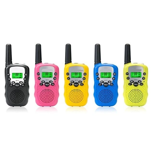 110*58*32mm BF-T3 Mini Walkie Talkie for Kids Colorful Radio Handheld Outdoor Intercoms