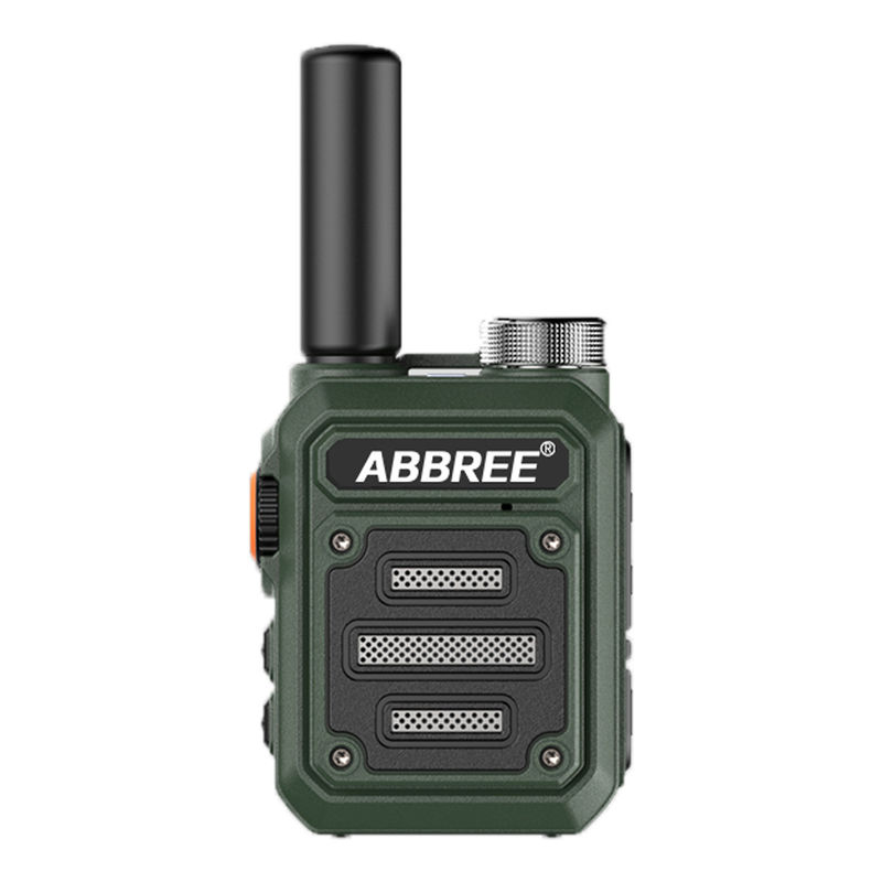 ABBREE AR-63 Wireless Walkie talkie for Hunting Color Camo/Brown Talk Range 3km-10km