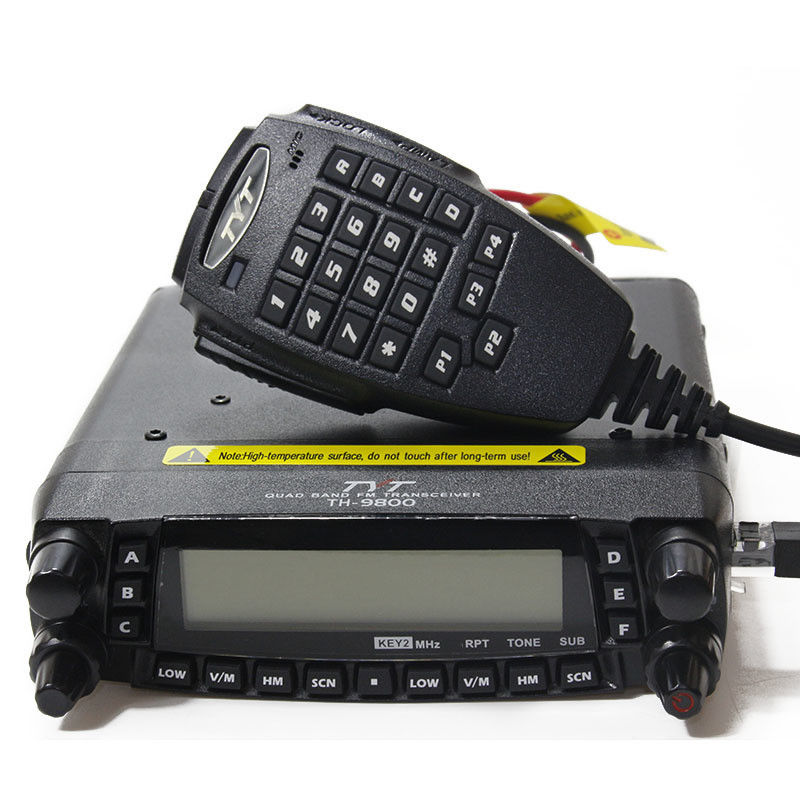 TYT TH-9800 Plus Quad Band 50W Car Mobile Radio Station Walkie Talkie for Communication
