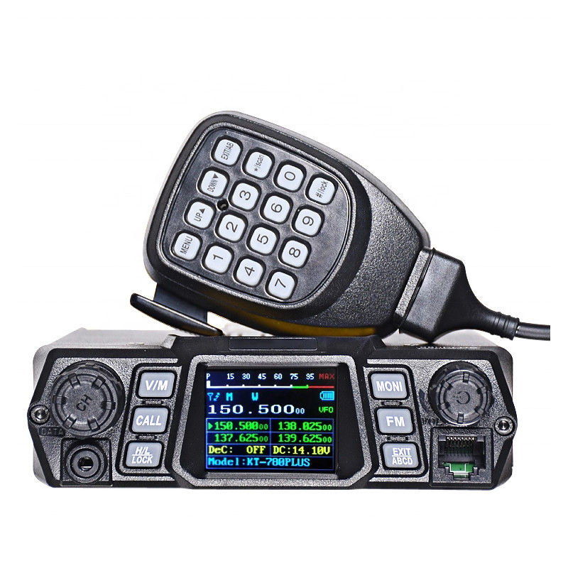 100W High Power Car Station VHF KT-780 Plus Car Mobile Radio Single Band Transceiver