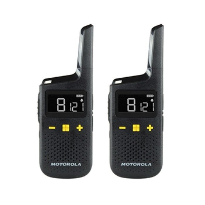 100g Twin Pack XT185 Walkie Talkie Unlicensed Business Two-Way Radio for Long Range