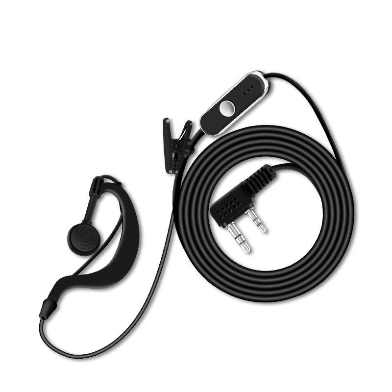 Walkie Talkie Headset Microphone Earphones for Professional without Memory Card Support