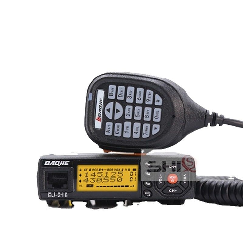 25W Max Output Power DC7.4V Baojie BJ-218 Car Mini Mobile Radio Long Range Transceiver